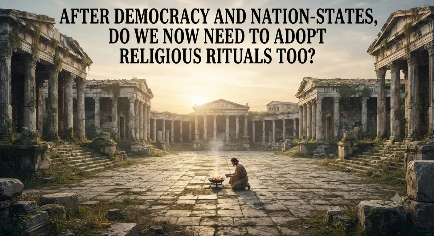 After Democracy and Nation-States, Do We Now Need to Adopt Religious Rituals Too?