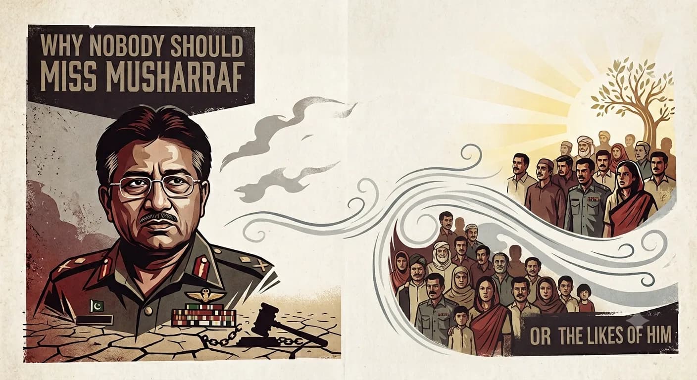 Why Nobody Should Miss Musharraf or the Likes of Him