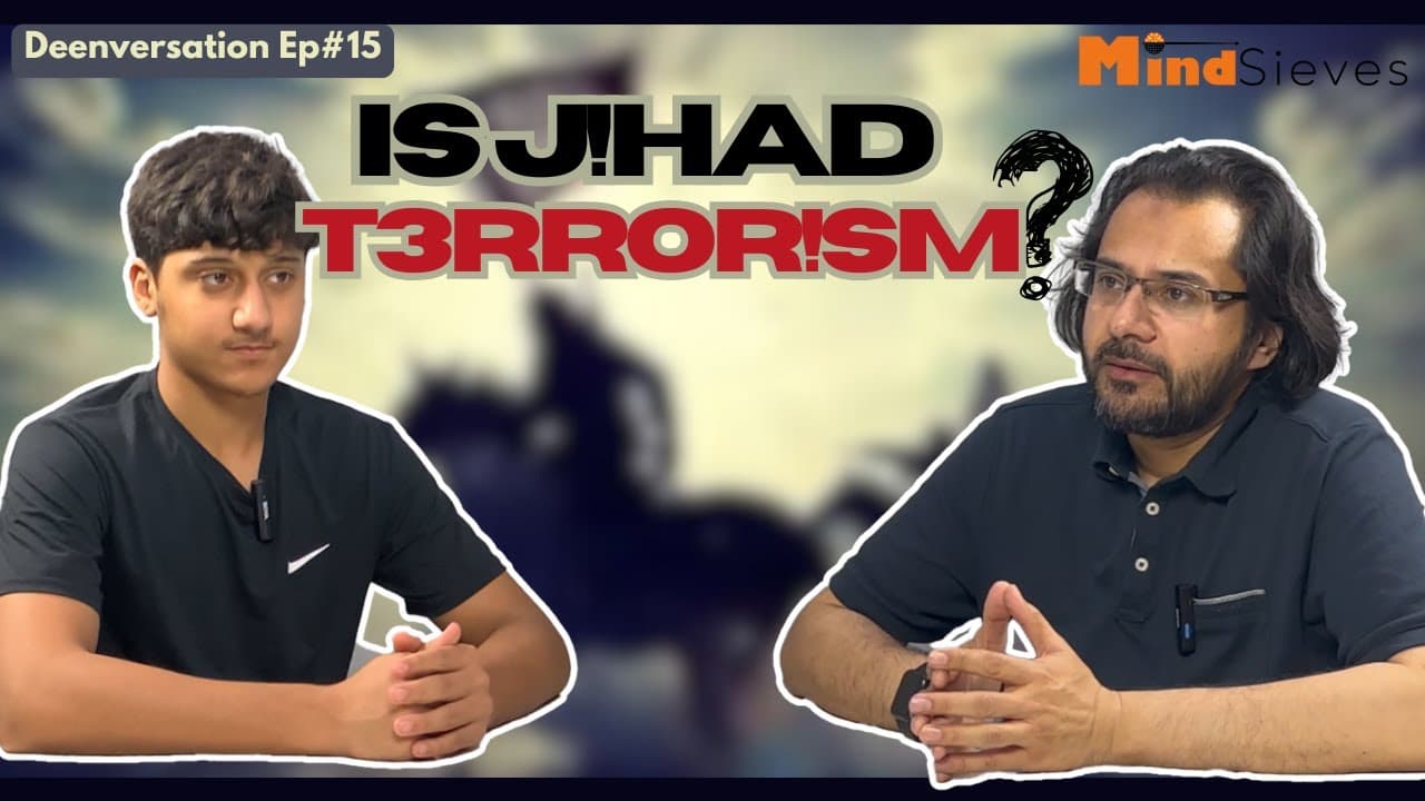 Do Muslims Support T3rror!sm? | J!had vs T3rror!sm | Deenversation Ep#15